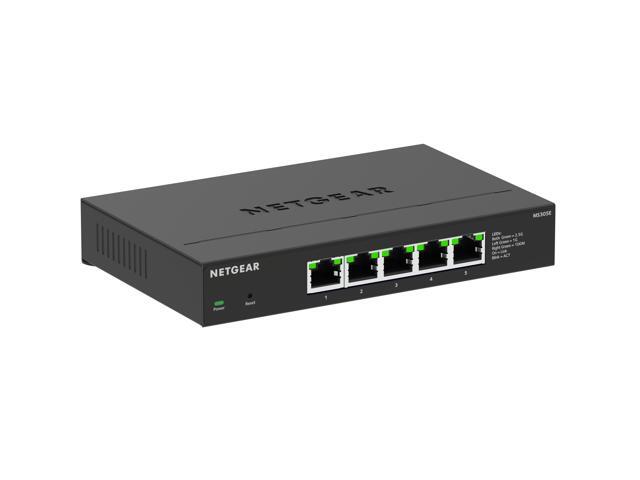 Netgear MS305E 5-Port Multi-Gigabit (2.5G) Ethernet Easy Smart Managed Essentials Switch, MS305E-100NAS