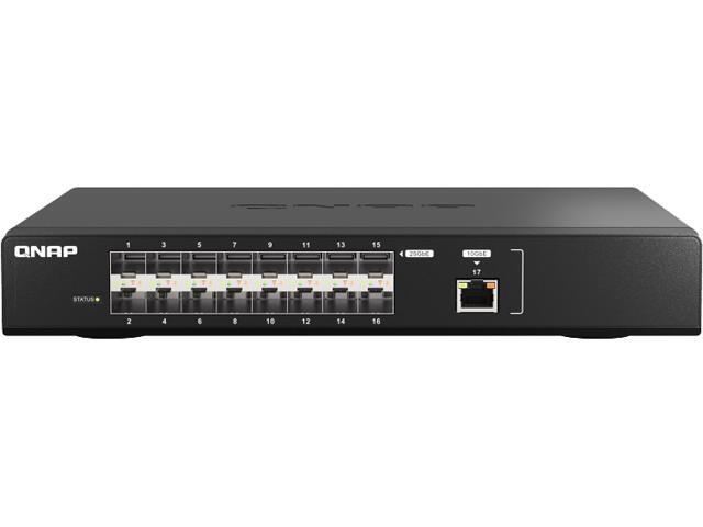 Qnap QSW-M5216-1T-US Ultra-high-speed 25GbE Fiber Managed Switch