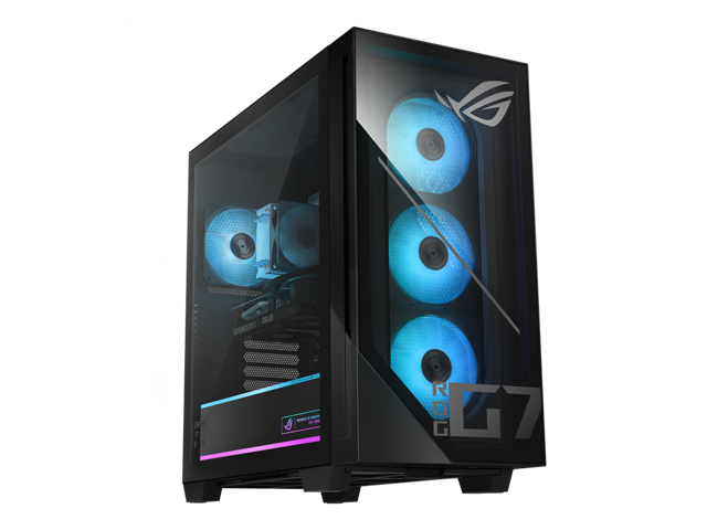 ASUS ROG G700 (2025) Gaming Desktop PC, Intel Core Ultra 7 265F Processor, NVIDIA GeForce RTX 5070, 1TB M.2 NVMe PCIe 4 SSD, 32GB DDR5 RAM, Windows 11 Home, G700TF-AS776