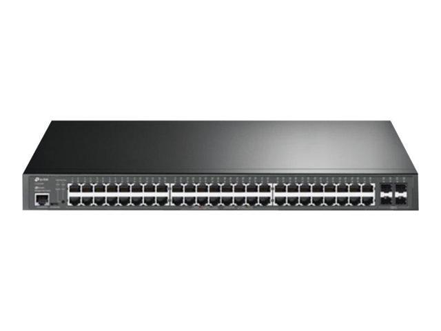 TP-Link TL-SG3452P | 48 Port Gigabit L2+ Managed PoE Switch | 48 PoE+ Port @384W, 4 x SFP Slots | PoE Auto Recovery | Omada SDN Integrated | IPv6 | Static Routing | 5 Year Manufacturer Warranty