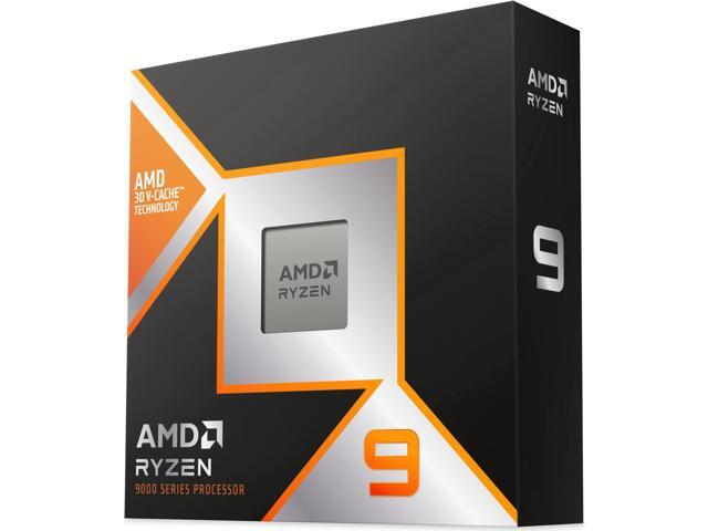AMD Ryzen 9 9900X3D - Ryzen 9 9000 Series Granite Ridge (Zen 5) 12-Core 4.4 GHz Socket AM5 120W AMD Radeon Graphics Processor - 100-100001368