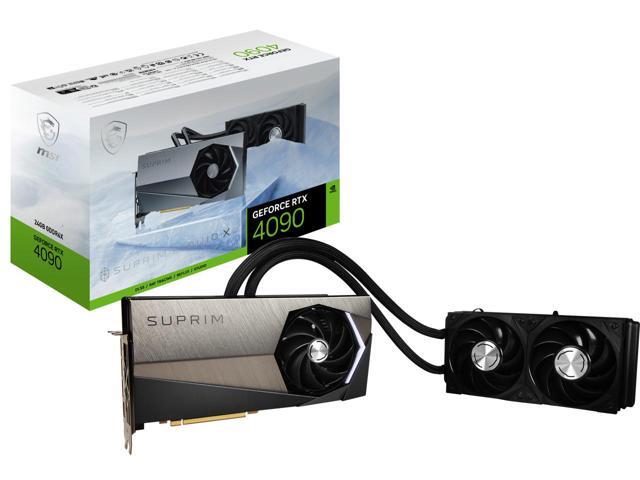 MSI Suprim GeForce RTX 4090 24GB GDDR6X PCI Express 4.0 Video Card RTX 4090 SUPRIM LIQUID X 24G