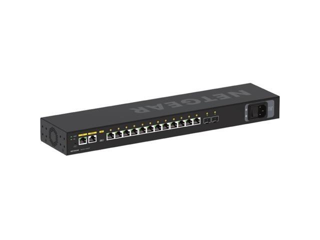 NETGEAR 12x2.5G and 2xSFP+ Managed Switch | AV Line M4250-12M2XF, MSM4214X