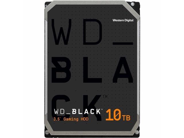 WD Black 10TB Hard Drive - 3.5" Internal - SATA (SATA/600) - Conventional Magnetic Recording (CMR) Method - WD102FZBX