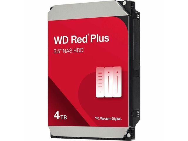 WD Red Plus 4TB 3.5" 5400RPM SATA Internal Hard Disk Drive - WD40EFZZ