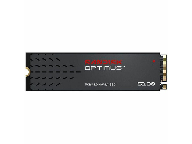 SanDisk Optimus 5100 M.2 2280 2TB PCI-Express 4.0 x4 QLC 3D CBA NAND Internal Solid State Drive (SSD) SDSP51200TAN-000E0