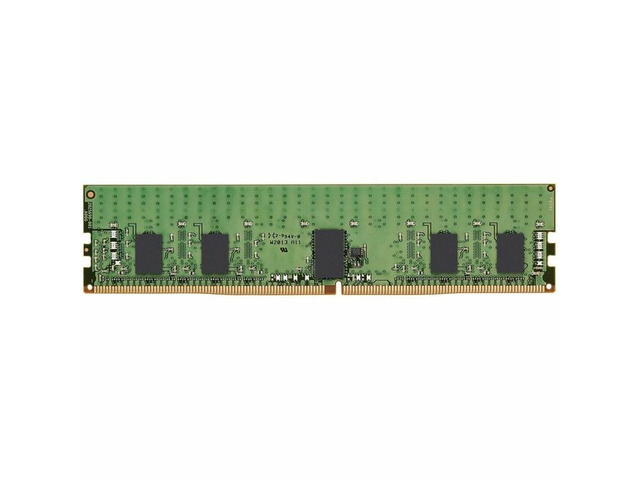 Kingston RAM Module - For Computer, Workstation, Server - 8 GB (1 x 8GB) - DDR4-3200/PC4-25600 DDR4 SDRAM Single-rank Memory - CL22 - 1.20 V - ECC - Registered - 288-pin - DIMM - Lifetime Warranty