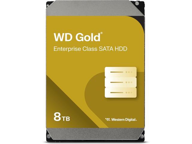 WD Gold 8TB Enterprise Class Hard Disk Drive - 7200 RPM SATA 6.0Gb/s 256MB Cache  3.5" Hard Drives - WD8005FRYZ