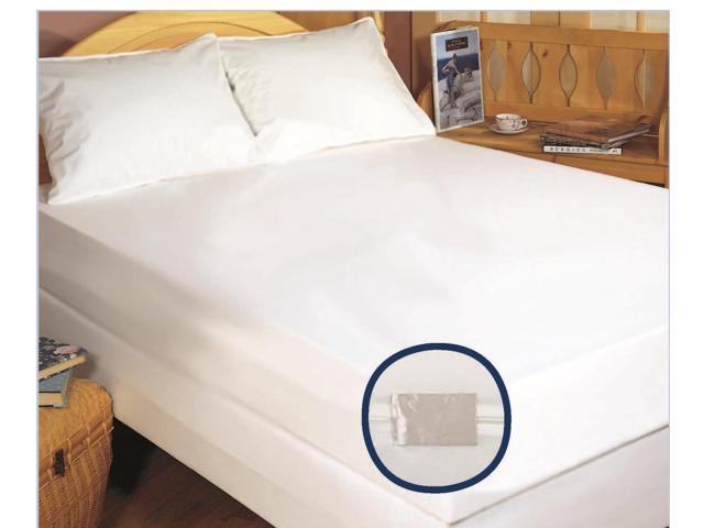 The Bedbug Solution Elite Queen Zippered Mattress Boxspring Cover The Bedbug Solution Elite Queen Zippered Mattress Boxspring Cover 60 X 80 12