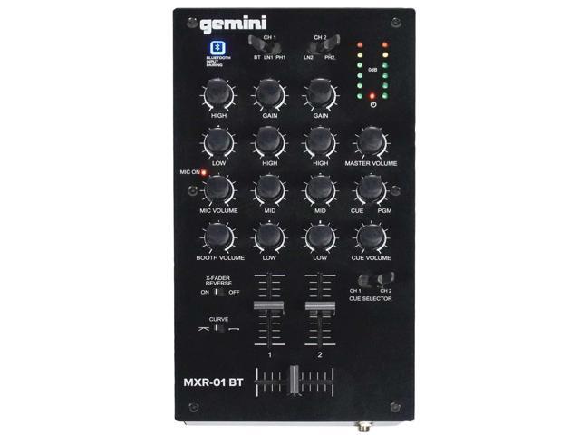 Photo 1 of Gemini 2-Channel Professional DJ Mixer with Wireless Bluetooth