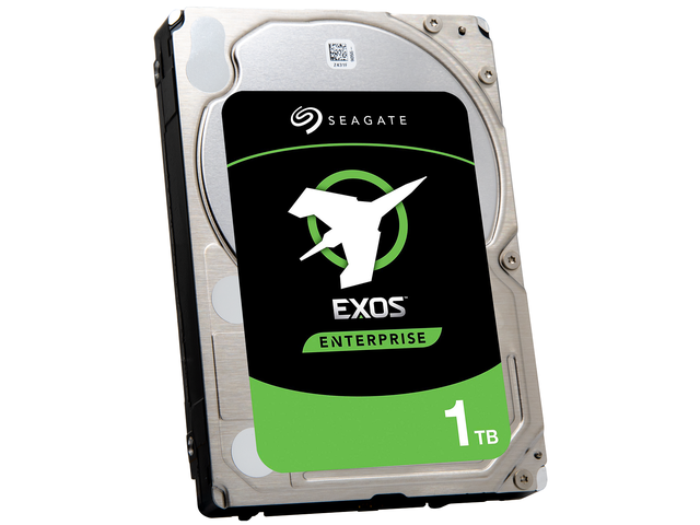 Seagate Exos 7E2000 1TB 7200-RPM Dual-Port 512e SAS-12Gb/s 128MB-Cache 2.5-Inch Enterprise Capacity Data Center Hard Disk Drive (ST1000NX0373)