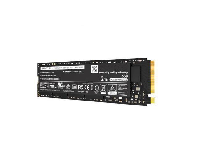 CORN TiPlus7100  M.2 2280 2TB PCIe 4.0 x4 NVMe 1.4 232-layer 3D NAND flash Internal Solid State Drive (SSD) For Desktop PC Laptop PS5