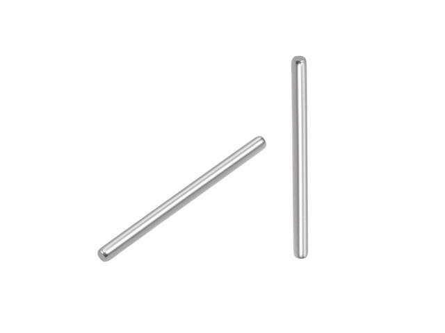 50Pcs 3mm x 35mm Dowel Pin 304 Stainless Steel Shelf Support Pin Fasten Elements
