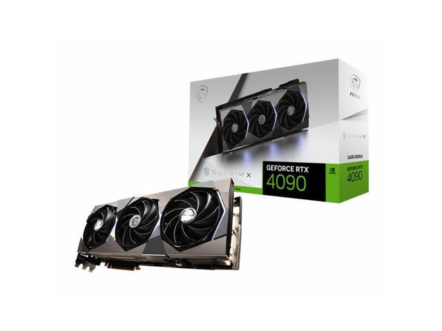 MSI NVIDIA GeForce RTX 4090 Suprim X 24GB GDDR6X Graphics Card