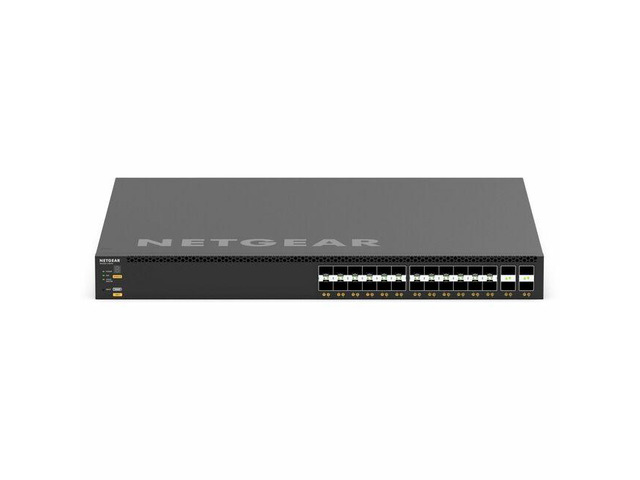Netgear AV Line M4350-24F4V 28-Port Manageable 25 Gigabit Ethernet Switch, XSM4328FV-100NES
