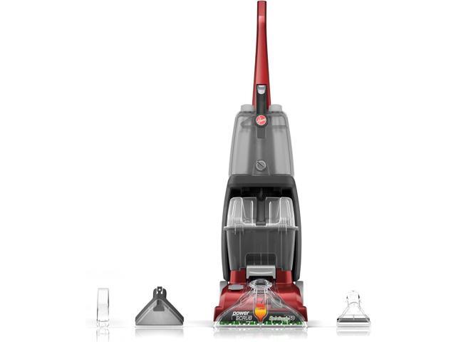 Photo 1 of Hoover PowerScrub Deluxe Carpet Cleaner Machine, Upright Shampooer, , Red