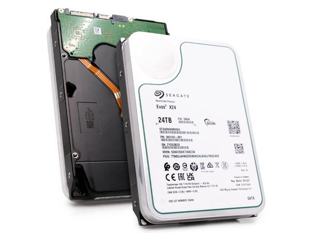 Seagate Exos X24 24TB 7.2K RPM SATA 6Gb/s 3.5in Enterprise HDD - ST24000NM000H
