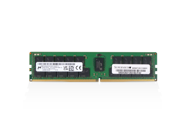 Micron/SUPERMICRO MTA36ASF8G72PZ-3G2 64GB DDR4 3200MHz RDIMM ECC Server RAM (PC4-3200AA)