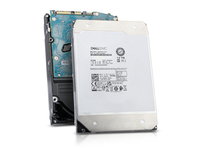 Dell/Toshiba MG09 MG09SCA12TEY 00N96X 12TB 7.2K RPM SAS 12Gb/s 512e 512MiB 3.5in Enterprise Hard Drive