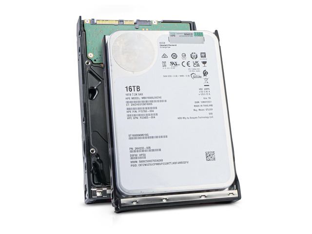 Seagate/HP Generation 11 MB016000JWZHE P15760-004 16TB 7.2K RPM SAS 12Gb/s 512e 256MB 3.5in Enterprise Hard Drive
