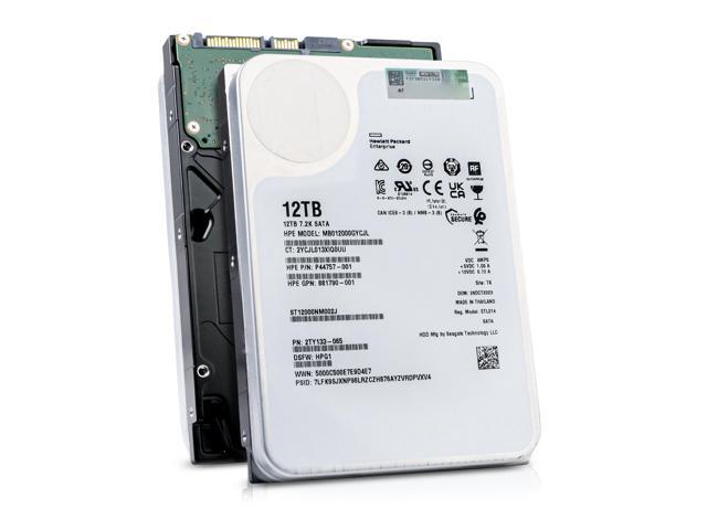 Seagate/HP Exos X18 ST12000NM002J 12TB 7.2K RPM SATA 6Gb/s 512e 256MB 3.5in Enterprise Hard Drive