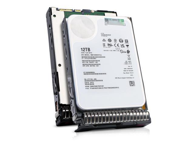 Seagate/HP Generation 8 MB012000GYCJL P44757-001 12TB 7.2K RPM SATA 6Gb/s 512e 256MB 3.5in Enterprise Hard Drive