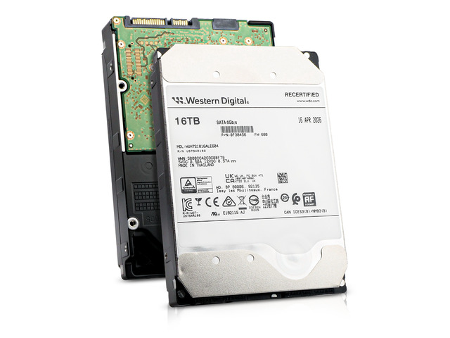 Western Digital Ultrastar DC HC550 WUH721816ALE604 0F38456 16TB 7.2K RPM SATA 6Gb/s 512e Power Disable 3.5in Enterprise Hard Drive