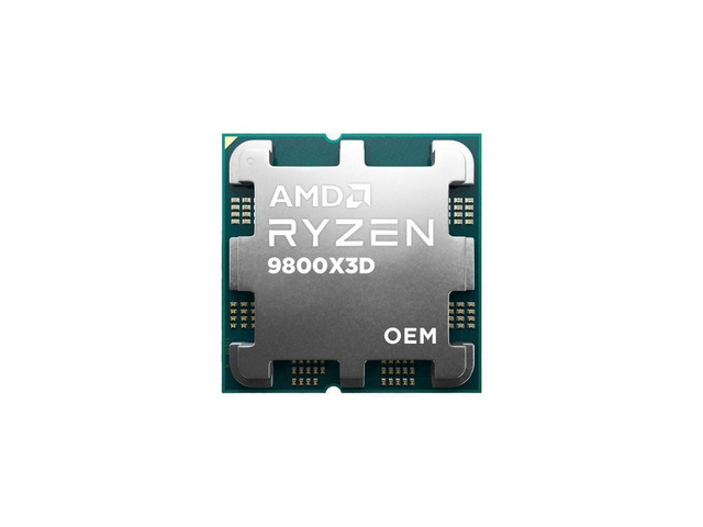 AMD Ryzen 7 9800X3D - Ryzen 7 9000 Series 8-Core Socket AM5 120W AMD Radeon Graphics Processor - 100-000001084 - OEM