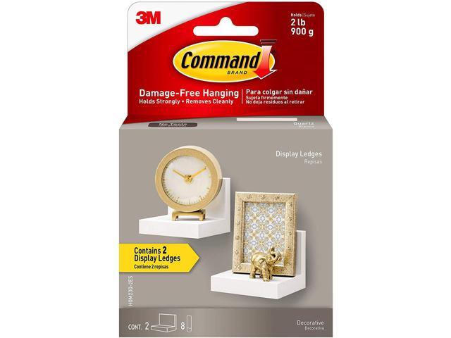 Photo 1 of Command Display Ledges [Removable]: 2-pack (Quartz) - Newegg.com