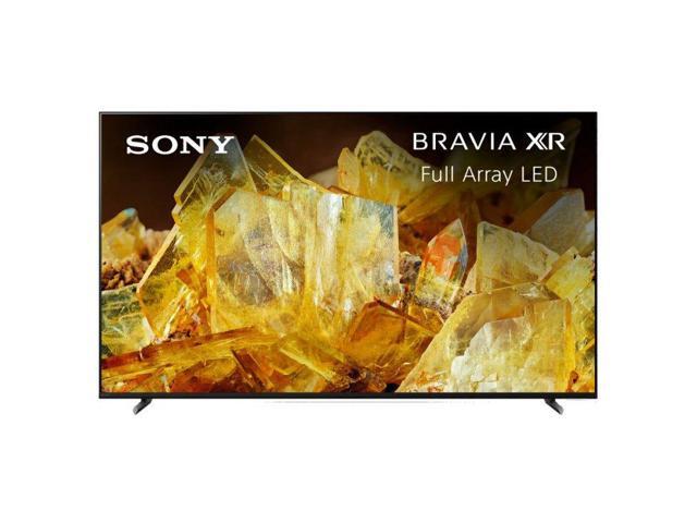 Photo 1 of **SELLING FOR PARTS AS PARTIAL SETMAJOR DAMAGE TO SCREEN. MSSING LEG STANDS. **Sony 75" BRAVIA XR X90L Full Array LED 4K HDR Google TV (2023) - - Newegg.com