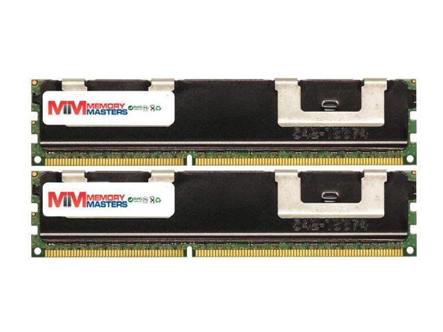 MemoryMasters 4GB (2GBx2) 240-pin DIMM DDR2 ECC Fully Buffered PC2-5300 CL=5 1.8V 256Meg x 72 Memory Kit