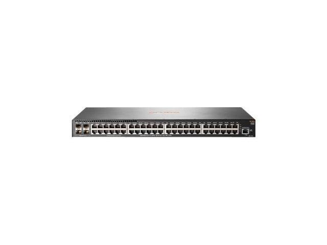 HPE Aruba 2930F 48G 4SFP - Switch - L3 - Managed - 48 x 10/100/1000 + 4 x Gigabit SFP (uplink) - rack-mountable
