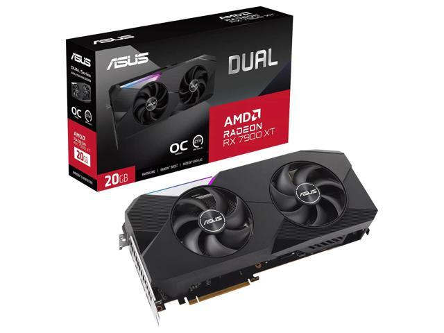 Asus Dual Radeon RX 7900 XT OC Edition 20GB video card GDDR6 PCI-E 4.0x16 320bit