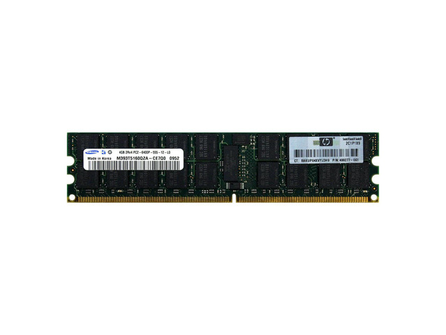 HP 497767-B21 501158-001 499277-061 4GB 2Rx4 PC2-6400 800 REG SERVER MEMORY RAM