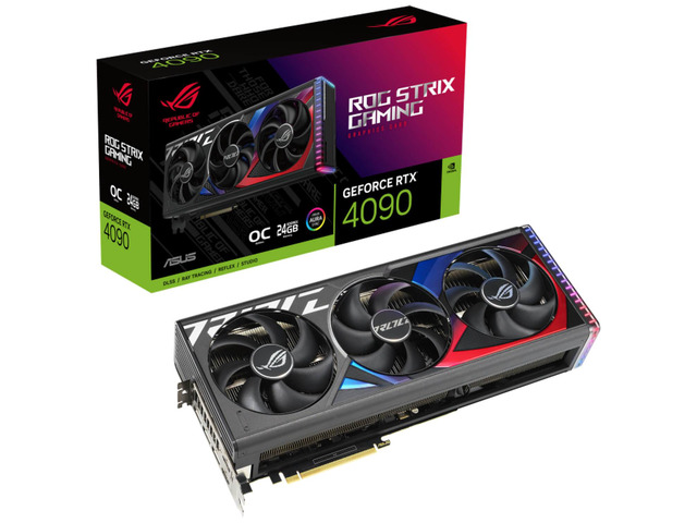 Asus ROG Strix RTX 4090 OC Edition 24GB GDDR6X PCI Express 4.0 384bit 7680x4320