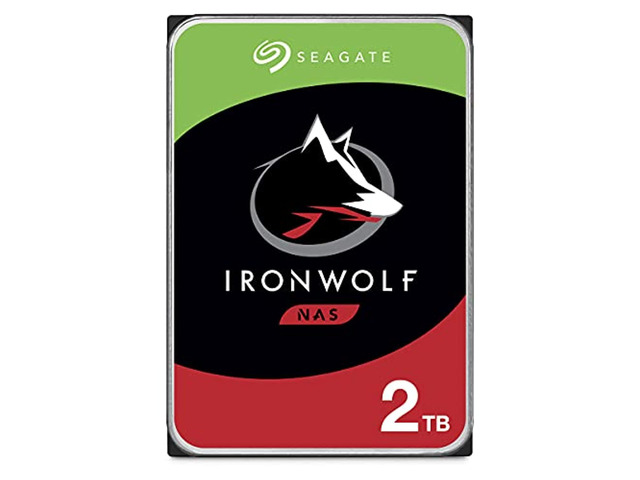 Seagate IronWolf 2TB NAS Internal Hard Drive HDD - 3.5 Inch SATA 6Gb/s 5900 RPM 64MB Cache for RAID Network Attached Storage (ST2000VN004) (ST2000VN004)