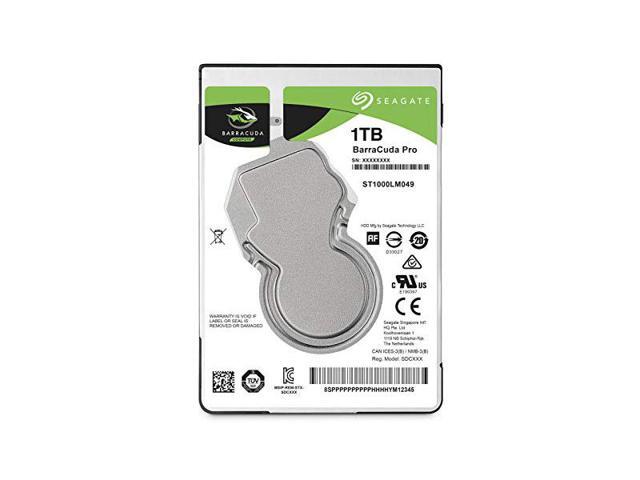 Seagate 1TB Barracuda 2.5" Hard Drive ST1000LM049 (SATA 6Gb/s/128MB/7200 RPM) (ST1000LM049)
