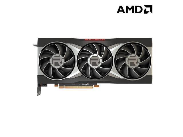 AMD RADEON RX 6900 XT Gaming Graphics Card, 7nm AMD RDNA2 16GB GDDR6 256-bit AMD Reference Card, PCIE 4.0 HDMI*1 DP 1.4a*2 Type-C*1 Video Card, AMD Reference Edition Gaming Graphics Card