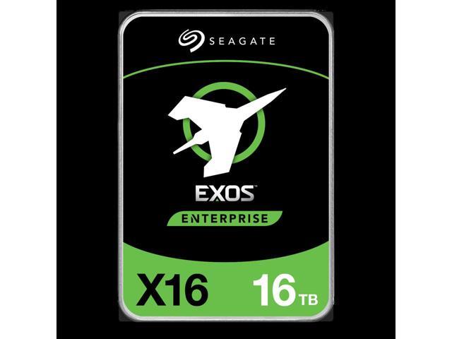 Seagate 16TB SED HDD Exos X16 7200 RPM SATA 6Gb/s 3.5-inch Enterprise Hard Drive  ST16000NM000G