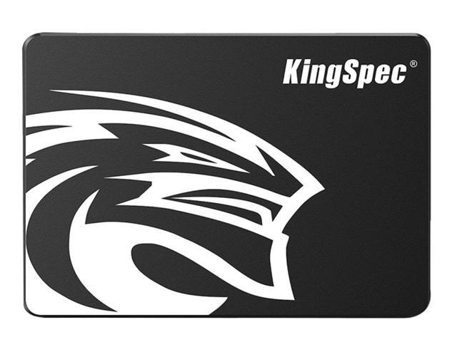 KingSpec P3 SSD 4TB Internal 2.5" Solid State Drive 2.5 Inch SATA III 3D NAND Flash Data Storage, Speed up to 520MB/s, laptop PC Desktop compatible, Black