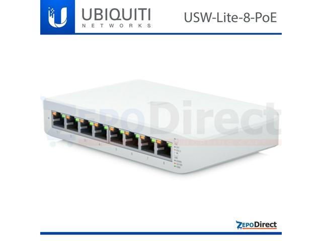 Ubiquiti Networks UniFi Managed Layer 2 Switch Lite 8 PoE 60W, USW-Lite-8-PoE