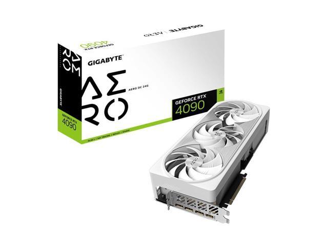 GIGABYTE AERO GeForce RTX 4090 24GB GDDR6X PCI Express 4.0 x16 ATX Video Card GV-N4090AERO OC-24GD