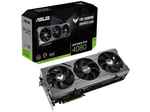 ASUS TUF Gaming GeForce RTX 4080 Gaming Graphics Card (PCIe 4.0, 16GB GDDR6X, HDMI 2.1a, DisplayPort 1.4a) TUF-RTX4080-16G-GAMING