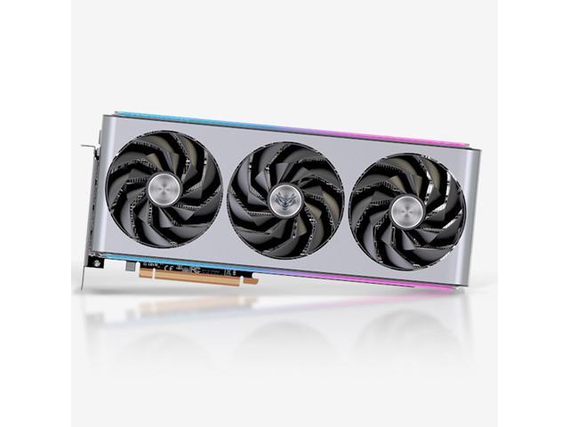 SAPPHIRE Tech NITRO+  Radeon RX 7900 XTX OC 24GB Graphics Card, 384 bit GDDR6G PCI-Express 4.0 x16 ATX Video Card, RDNA 3 Architecture, vapor-X, for deepseek, ai model, silver