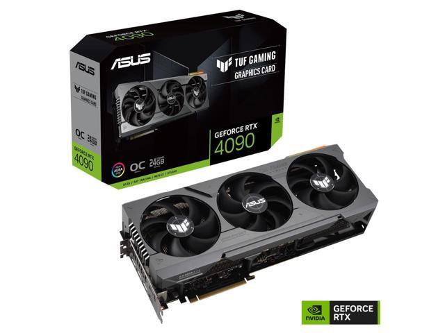 ASUS TUF Gaming GeForce RTX 4090 Gaming Graphics Card (PCIe 4.0, 24GB GDDR6X, HDMI 2.1a, DisplayPort 1.4a) TUF-RTX4090-24G-GAMING