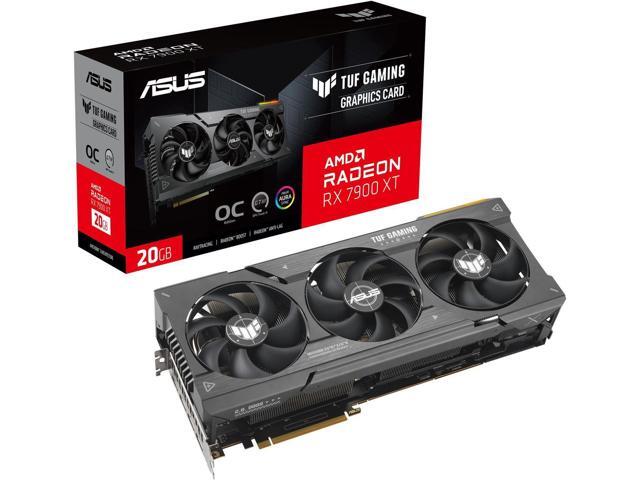 ASUS TUF Gaming Radeon RX 7900 XT OC Edition 20GB GDDR6 Graphics Card (PCIe 4.0, 20GB GDDR6, HDMI 2.1a, DisplayPort 2.1) TUF-RX7900XT-O20G-GAMING
