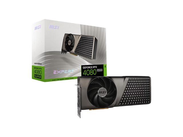 MSI EXPERT GeForce RTX 4080 SUPER 16GB GDDR6X PCI Express 4.0 Graphics Card,  RTX 4080 SUPER 16G EXPERT Video card