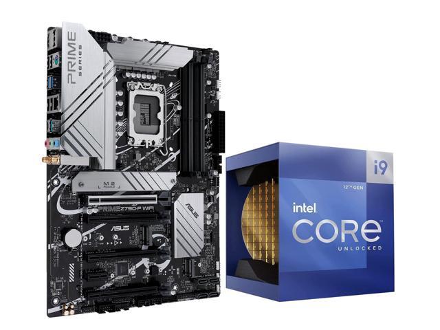 Micro Center Intel Core i9-12900K 16 (8P+8E) Cores up to 5.2 GHz Unlocked LGA 1700 Desktop Processor with Integrated Intel UHD Graphics 770 Bundle with ASUS Prime Z790-V WiFi DDR5 ATX Motherboard