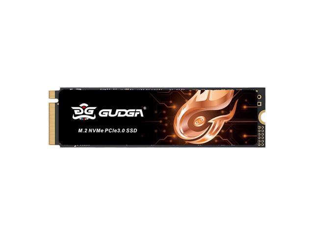 GUDGA 1TB M.2 2280 PCIe 3.0x4 NVME SSD Read Speed Up to 3300MB/S 3D TLC NAND Flash Internal Solid State Drive for PC Desktop Laptop Game-Player With Heatsink