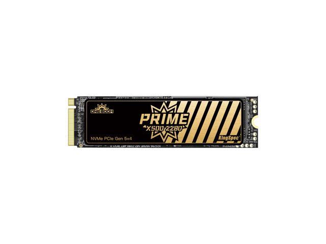 KingSpec ONEBOOM X500 2TB PCIe 5.0x4 M.2 NVMe 2280 Gen5 SSD TLC NAND Internal Solid State Drive, Seq. Read Speeds Up to 14,000/13,000 MB/s, Best for AI Computing, Gaming, and Heavy Duty Workstations